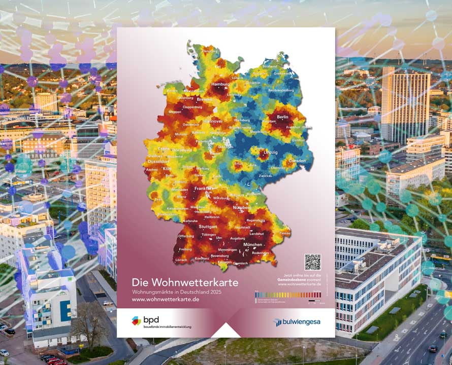 Update: Wohnwetterkarte 2025 | BPD Immobilienentwicklung